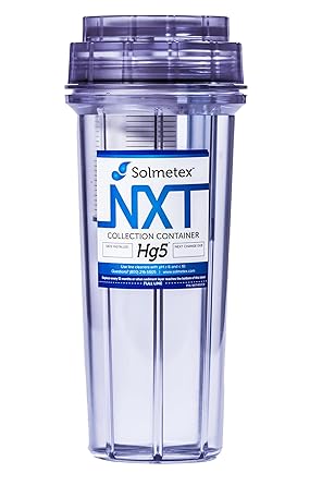 Solmetex NXT Hg5 Replacement Collection Container with Recycle Kit NXT-HG5-002CR