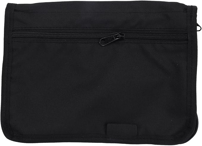 Universal Glove Box Organizer Storage Holder for Manuals Car Documents Glove Bag with Multi Pockets, Black, 500039075