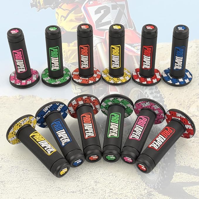 78" Motorcross Handle Grips Dirt Bike 22mm 24mm Truster Grips Motorcycle Ergonomic Bar End Non Slip Grip Gel Gep Scooter Cruiser Racing Mountain