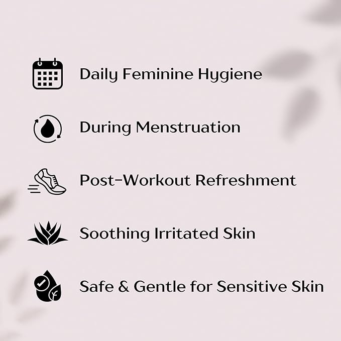 Violet Vibes Ultra-Gentle Feminine Wash | pH-Balancing, Nourishing, Odor-Control for Intimate Areas & Sensitive Skin | Daily Essential | Infused w/Plant-Based Extracts | Scented - Lavender Vanilla