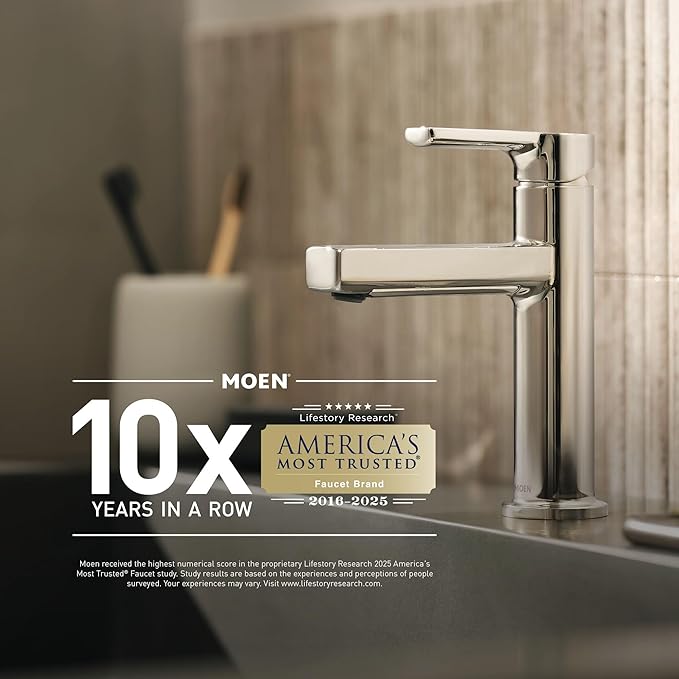 Moen 1222 One-Handle Posi-Temp Faucet Cartridge Replacement for Moen Tub Shower and Shower Only Configurations, Brass and Plastic