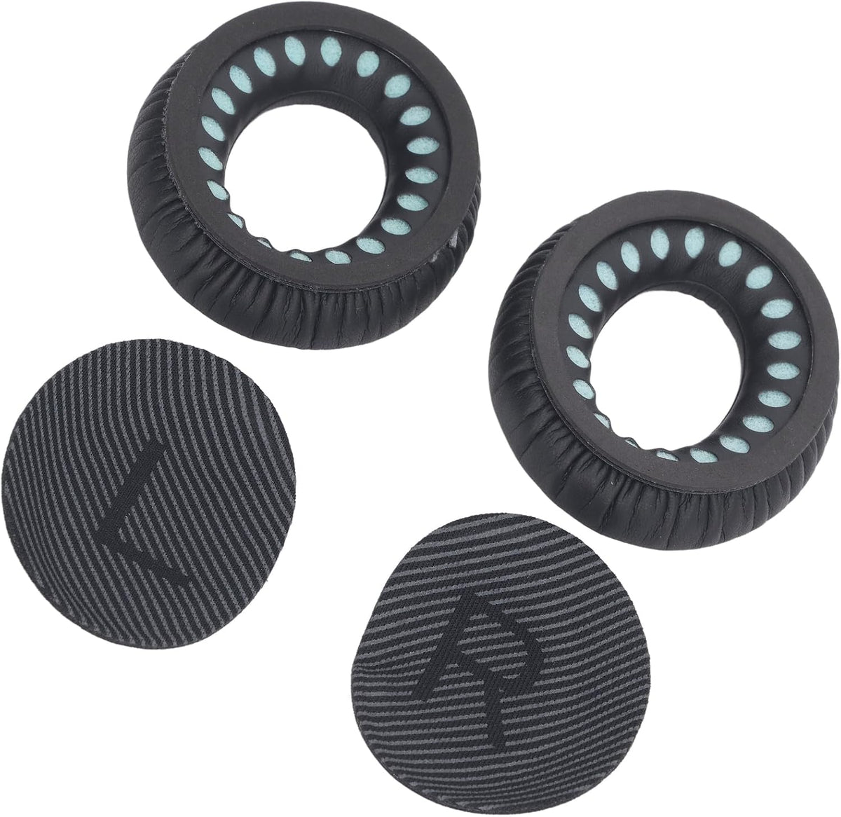 Ear Buds, Suitable Size, Easy Installation, Replacement Earbuds, Comfortable, Black, for QC35