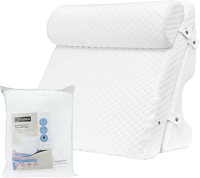 Wedge Pillow Cover for Bed Wedge Pillow (Cover)