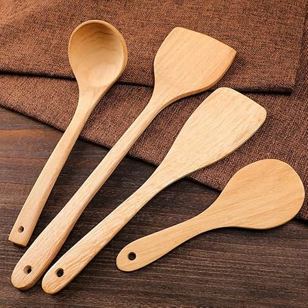 Wooden Spoons Wooden Shovel Cooking Shovel Wooden Kitchen Utensils Wooden Shovel Spatula-Coat