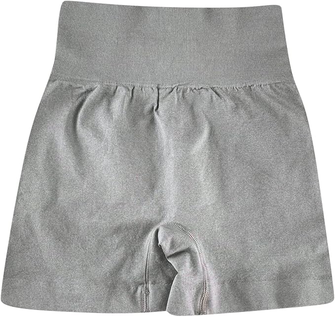 Womens Yoga Shorts High Waist Tummy Control Butt Lifting Short Leggings Athletic Gym Yoga Pants with Pockets