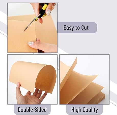 Mr. Pen- Kraft Paper Sheets, 50 Pack, 8.5 x 11", Kraft Paper, Brown Craft Paper, Craft Paper Sheets, Brown Printer Paper, Kraft Stationary Paper