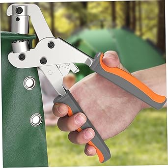 Grommet Tool, Handheld Hole Punch Pliers Iron Grommet Hand Press Machine Manual Puncher Inside Diameter 561012mm Eyelets Puncher for Fabric Paper Banner Maker Tool