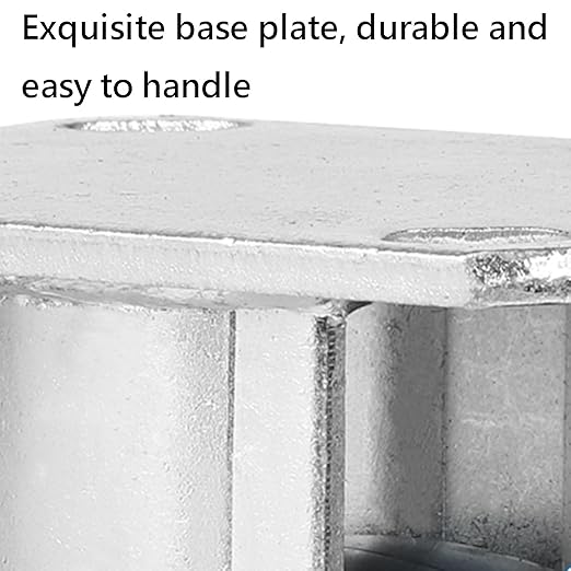 Hand Push Flatbed Wheels with Universal Wheels(Universal Wheel,6 inches)