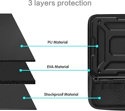 MOSISO Laptop Shoulder Bag Compatible with MacBook Pro 16 inch 2023-2021 M3 A2991 M2 A2780 M1 A2485 / Compatible with MacBook Pro 16 inch A2141, Waterproof Shockproof Carrying Case Bag, Black