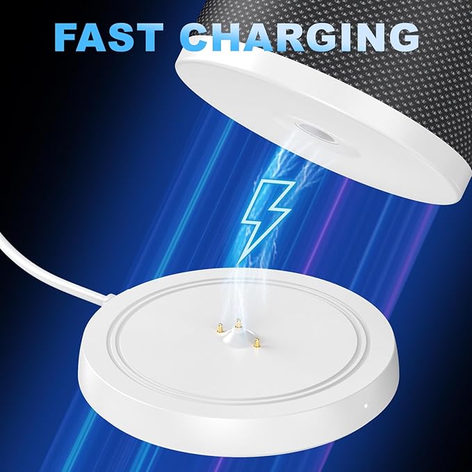 Power Up Charging Dock Compatible with Ultimate Ears UE Boom 3Megaboom 3BlastMegablast(Wall Charger and 5 Feet Cable Included) White(Not for Boom4Megeboom 4)