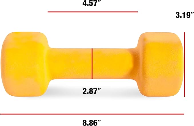 Basics Neoprene Coated Dumbbells