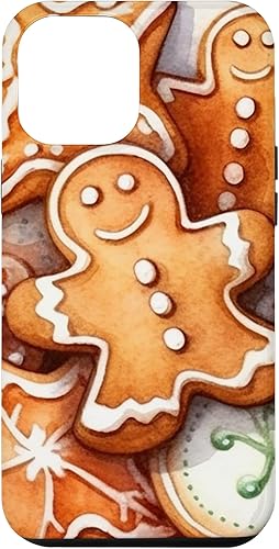 iPhone 14 Pro Max Gingerbread Men Cookies Case