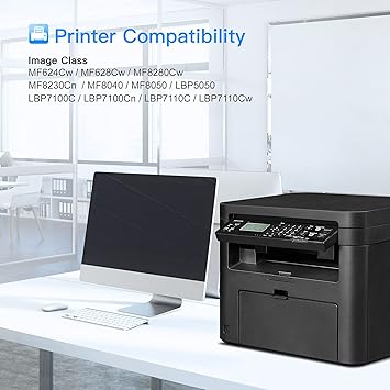 LxTek Compatible Toner Cartridge Replacement for Canon 131 131H to Compatible with Laserjet CP1525nw CM1312nfi ImageClass MF624Cw MF8280Cw MF628Cw LBP7110Cw Printer (Black, 1 Pack-High Yield)