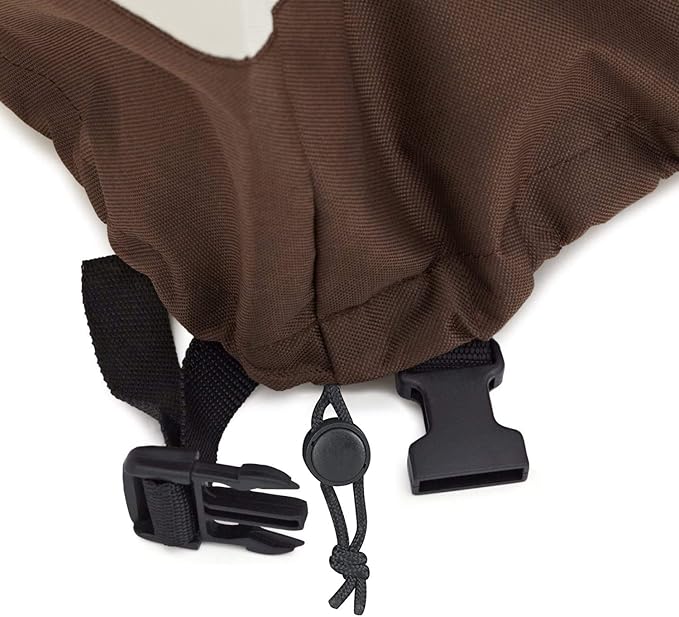 Basics Gas Grill Barbecue Cover, 65 inch, Large, Beige