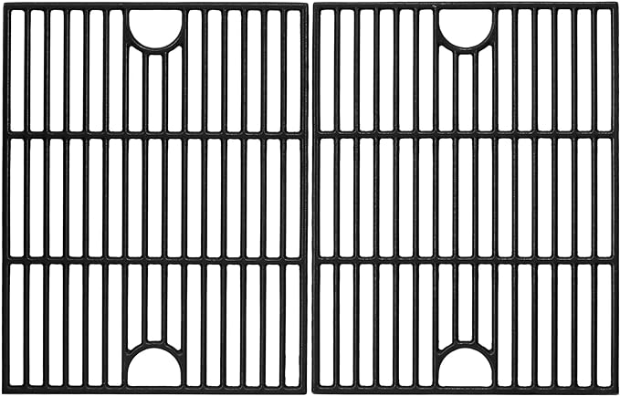 13 x 17 Cast Iron Cooking Grate for Nexgrill 4 Burner 720-0830H 720-0783E Expert 720-0789H 720-0789C, 5 Burner 720-0888N 720-0888S, 17 Inch Grids Replacement for Kenmore 41516106210 Uniflame GBC981