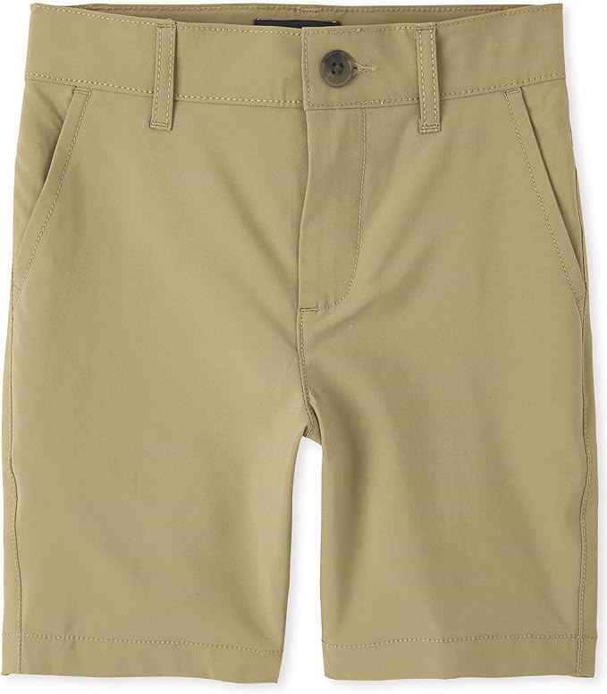 The Children's Place Boys' Uniform Quick Dry Chino Shorts