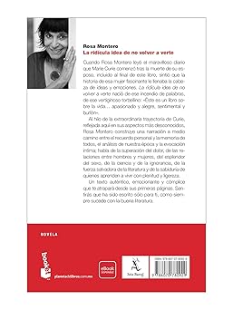 La ridicula idea de no volver a verte TD Hardcover Montero, Rosa