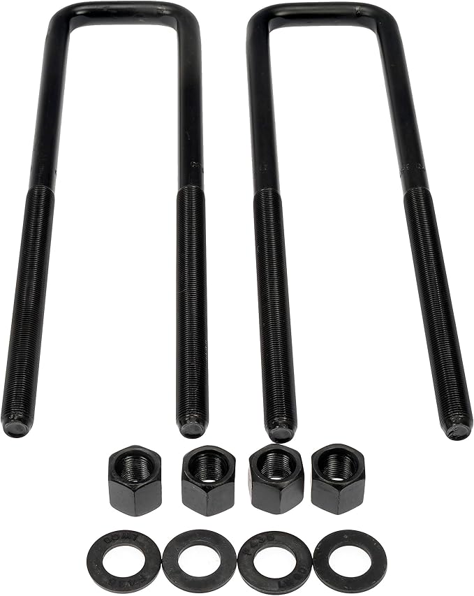Dorman 929-728 Rear Leaf Spring Axle U-Bolt Kit Compatible with Select ChevroletGMC Models