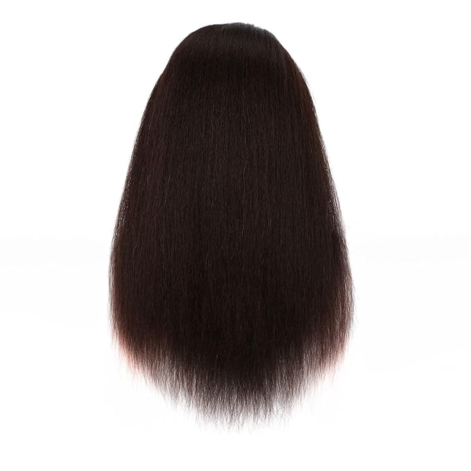 Hairingrid Mannequin Head 16" 100 Real Hair Hairdresser Cosmetology Mannequin Manikin Training Head Hair and Free Clamp Holder (R72026B0216)