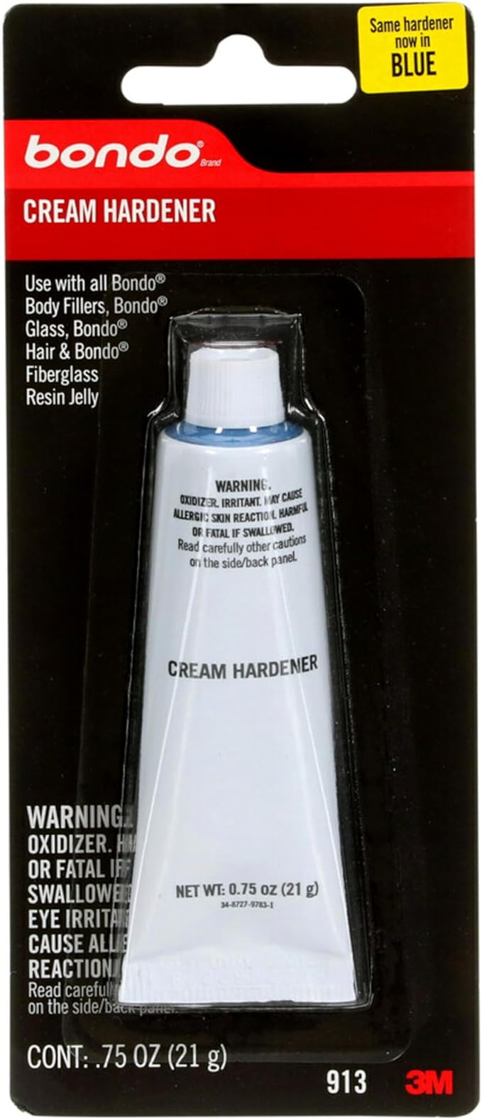 3M Bondo Red Cream Hardener .75oz Tube 913