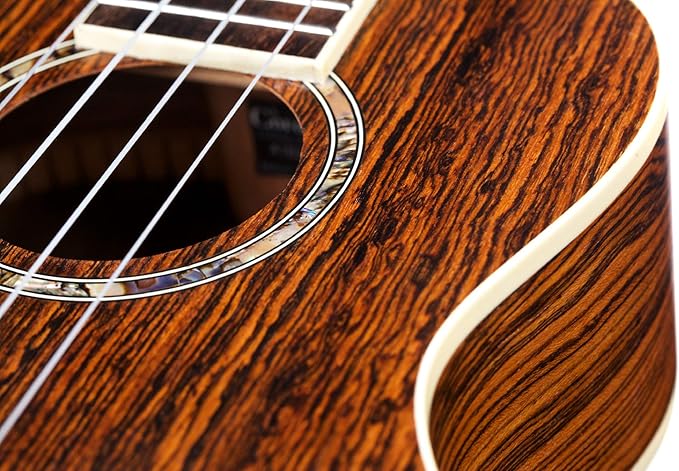 Cordoba, 4 15CB Concert Ukulele-Hand Made with Exotic Bocote Wood With A Well-Rounded Rich Tone & Premium Italian Aquila Strings-For Beginners & Professionals, Right, (COD 99 761 0120)