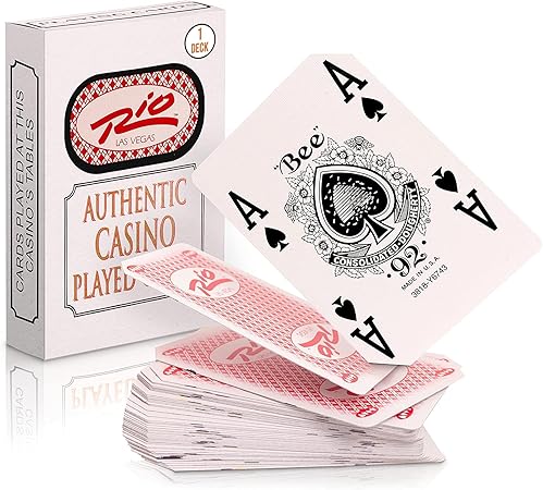 Las Vegas Style Playing Cards Assortment of Nevada Casinos May Include Dealer Markings No Jokers 1 Deck of Poker Cards
