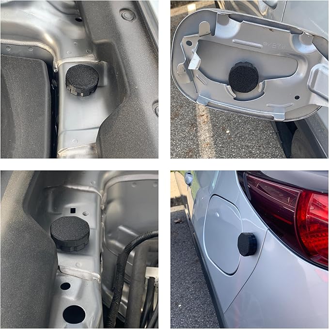 Magnetic Case for Apple AirTag Holder with Neodymium Magnets Tough Heavy Duty Anti-Slip Hidden Vehicle Tracker Case (1 Pk)