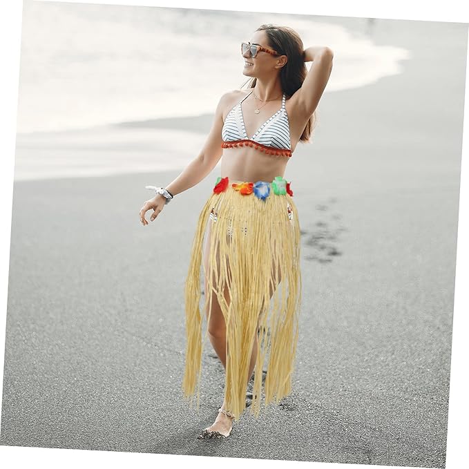 Hula Skirt for Women Authentic Hawaiian Costumes Party Festival Performance Dress