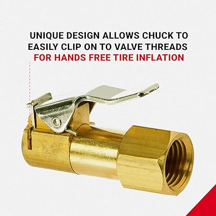 Milton S-697-2 1/4" FNPT Euro Style Closed/Sealing Type Air Chuck