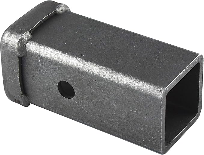 TOPTOW 64453 Trailer Hitch Receiver Tube 2-inch X 6-inch Length Combo Bar, Weld on Raw Steel...