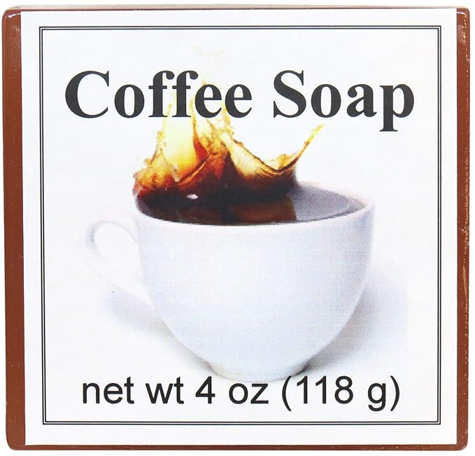 Coffee Glycerin Soap by Eclectic Lady, 4 oz Bar
