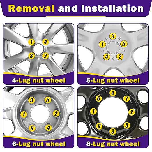 M14x1.5 Spike Lug Nuts, Set of 24 Black Spline Spiked Lug Nut with Key for Chevy Silverado 1500 GMC Sierra Yukon Tahoe Dodge Ram Ford F150, 14x1.5 Acorn Solid Metal Truck Lug Nut Wheel Accessories