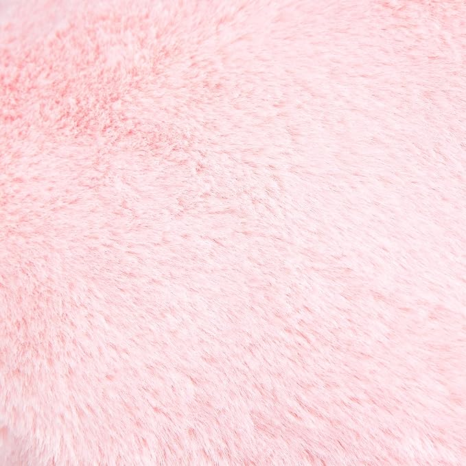 Basics Kids Pink Heart Pillow, Room Decor, 10.5 in x 4 in