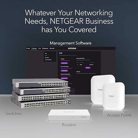 NETGEAR 8-Port PoE Gigabit Ethernet Unmanaged Essentials Switch (GS308PP) - with 8 x PoE 83W, Desktop or Wall Mount