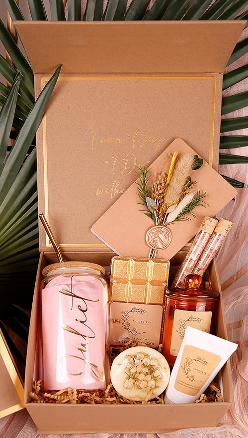 Bridesmaid Proposal Box, MOH Gift Set, Gifts for her, Maid of Honor Gifts, Customized Tumbler, I can't say i do without you gift, DOM