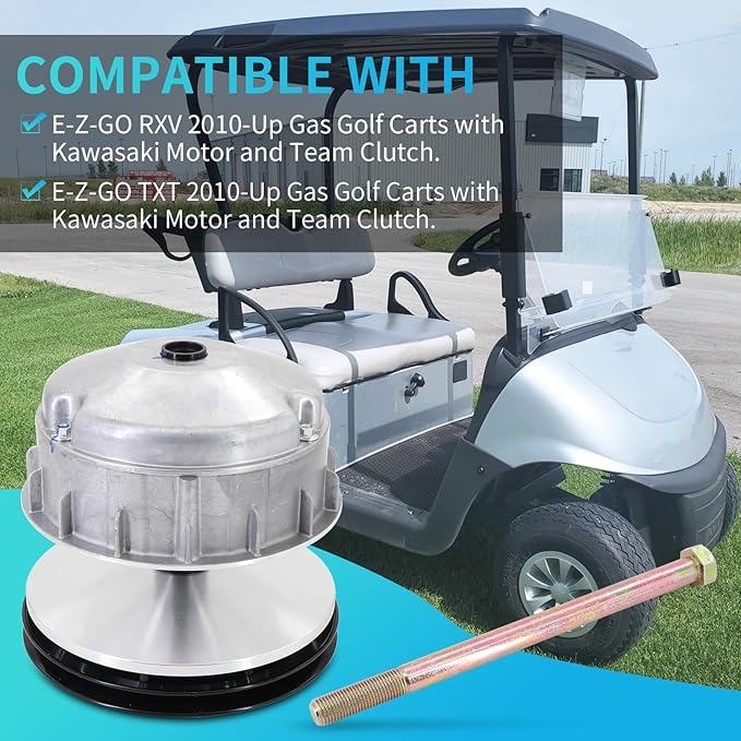 Primary Drive Clutch for EZGO TXT & RXV Golf Carts 2010-up Replaces # 672686 618684 644299