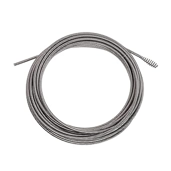 Drain Cleaning Cable, 516 In. x 35 ft.