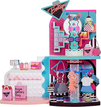 L.O.L. Surprise! Mall of Surprises with 50 Surprises Including 2 Floors, Spinning Features, Cafe and Accessories, Holiday Toy, Great Gift for Kids Girls Boys Ages 4 5 6 Years Old