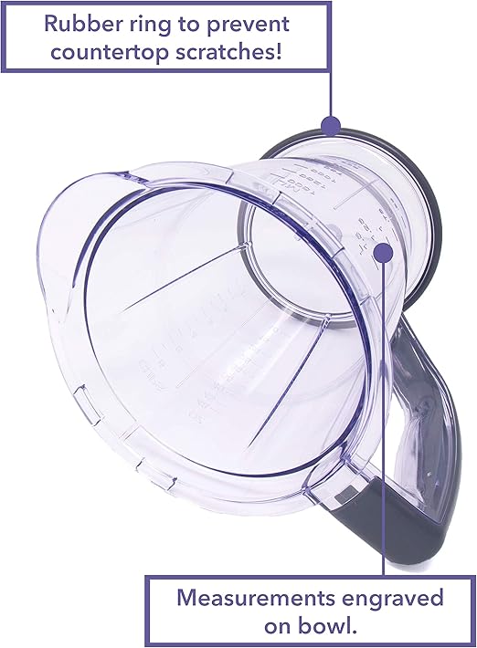 Enbizio Blender Replacement Parts for Ninja Master Prep Qb900B (48 oz Pitcher bowl)