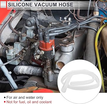 1 Pcs Silicone Vacuum Tubing Hose High Temperature 3.3FT 1316" 20mm ID 2.5mm Thickness Automotive Vacuum Line 130PSI Max Pressure Clear