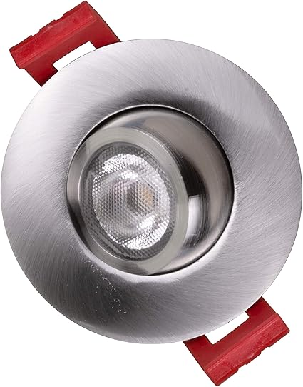 NICOR Lighting DGD211202KRDNK LED Downlights, Nickel