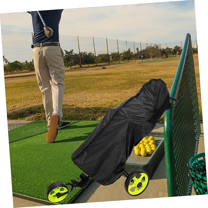 Golf Bag Cover Bag Protector Golf Push Carts Cover Outdoor Cart Cover Golf Bag Rain Cover Hood Cart Rain Cover Bag Rain Sleeves Cart Protector Sofa Cover Oxford Cloth