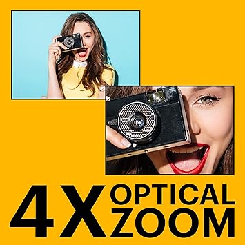 KODAK PIXPRO Friendly Zoom FZ45-WH 16MP Digital Camera with 4X Optical Zoom 27mm Wide Angle and 2.7" LCD Screen (White)