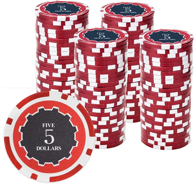 Eclipse 14-gram Poker Chips - Heavyweight Clay Composite