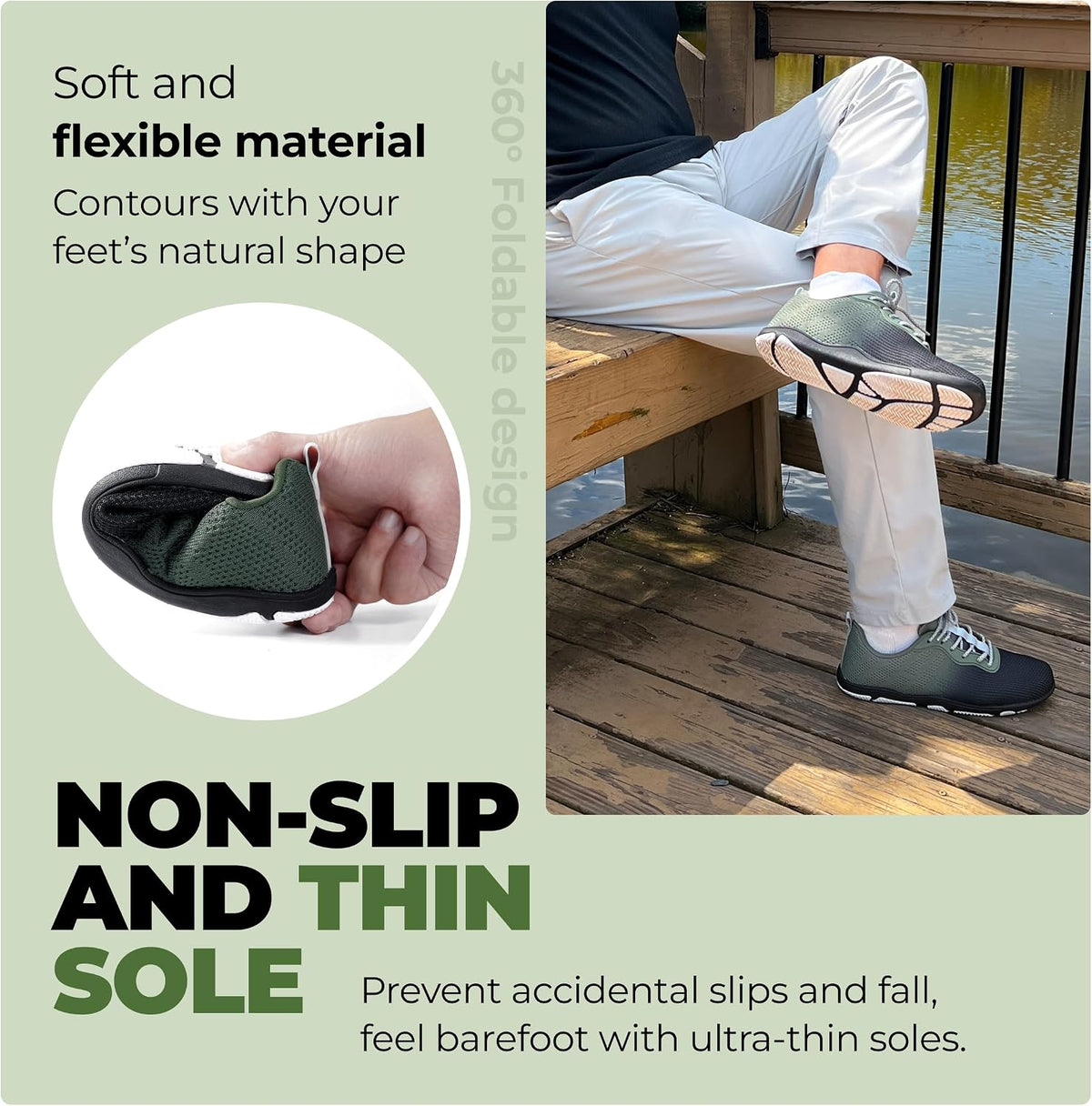 Hike Footwear Shade - Healthy Barefoot Shoes for All-Day Comfort & Foot Pain Relief, Wide Toe Ergonomic Design for Daily Wear, Minimalist Non-Slip Boots for Natural Walking, Unisex