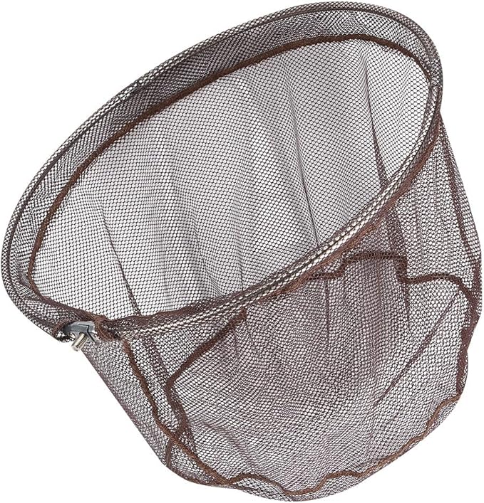 Outdoor Folding Landing Net Head, Net like Hanging Glue Fishing Landing Net Head Quick Dry Fishing Net Head for Wild Sea Fishing for Fishing Enthusiasts
