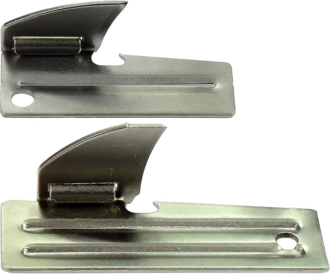 P-38 Can Opener P-51 Can Opener with Chains, US Shelby, Stainless Steel openers Stamped with US Shelby Co.