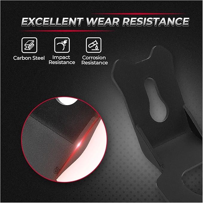 4 Pack UTV Mounting Bracket Hook for X3 MAX 4x4 2017-2025