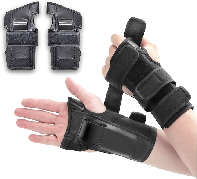 Elos Protective Gear Set: Knee Pads, Wrist Guards, Elbow Pads - Comfortable Adjustable for Adults Kids, Ideal for Skating, Biking, Scooter, Rollerblade More