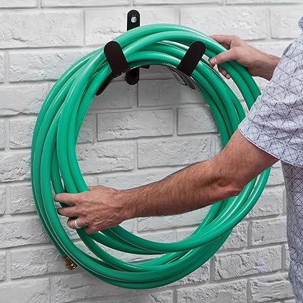 Liberty Garden Heavy Duty Hose Hanger Black